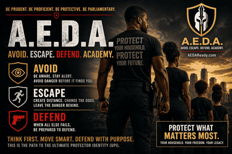 Avoid. Escape. Defend. — The New Standard of Readiness